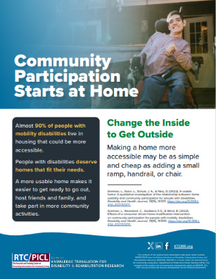 Community Participation Starts at Home