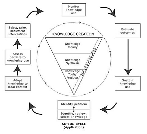 Knowledge to action chart