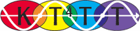 KT4TT logo - Four colored intersecting ovals with characters K T 4 T T