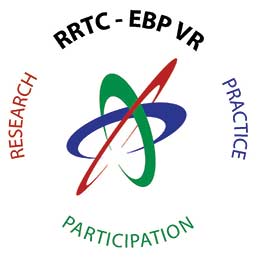 Rehabilitation Research and Training Center (RRTC-EBP VR) logo