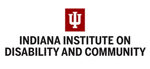 logo for the Indiana Institute on Disability and Community, Indiana University