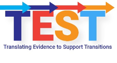 Translating Evidence to Support Transitions (TEST) logo